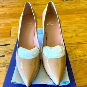 Stuart Weitzman nude pumps 8.0